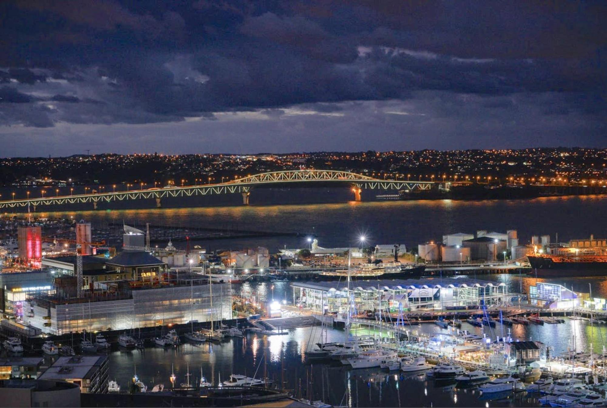 Apartamento Magnificent Skytower, Sea, Habour View In Cbd Auckland Exterior foto